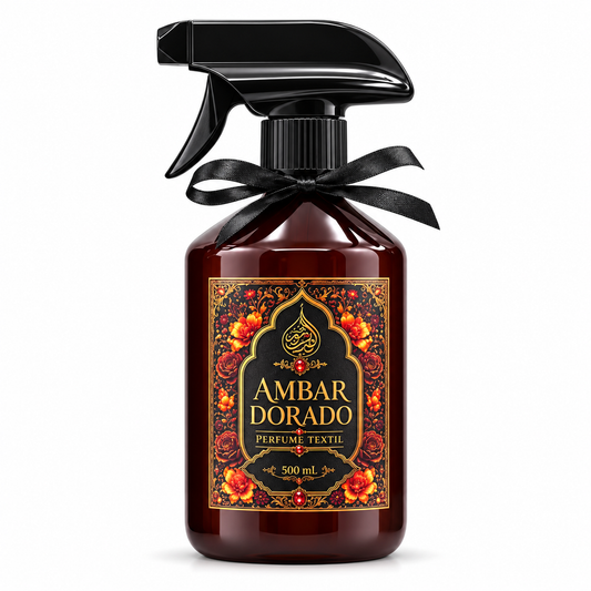 Spray Perfume Textil Ambar Dorado- 500ml