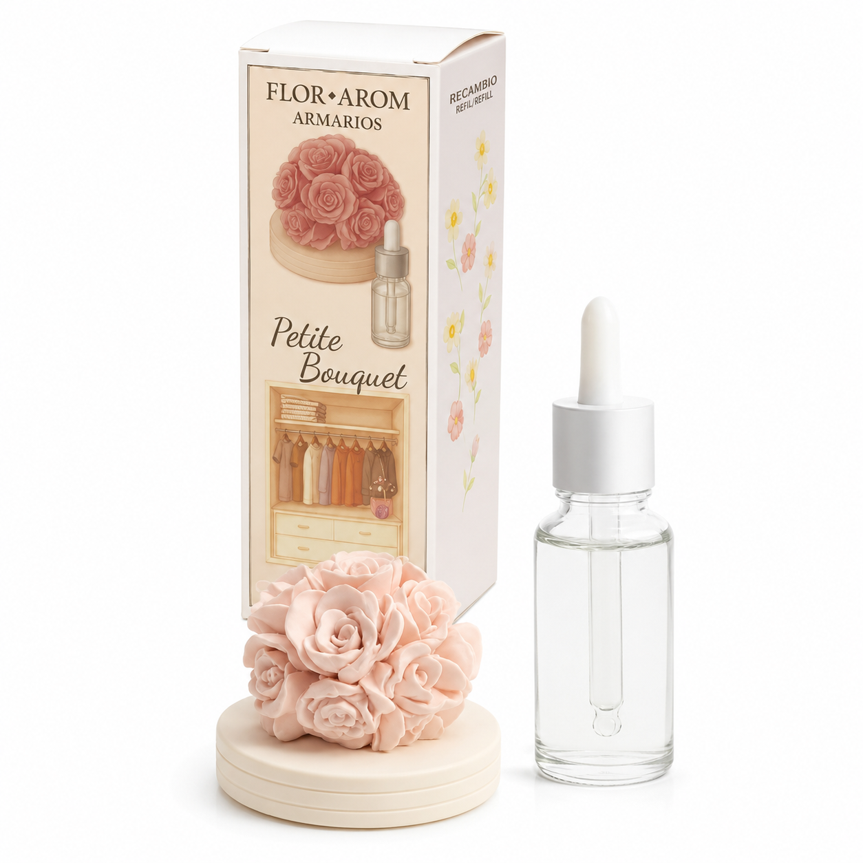 Petite Bouquet – Flor Aromática para Armarios + Recambio 10 ml