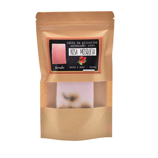 Jabón vegano de rosa mosqueta