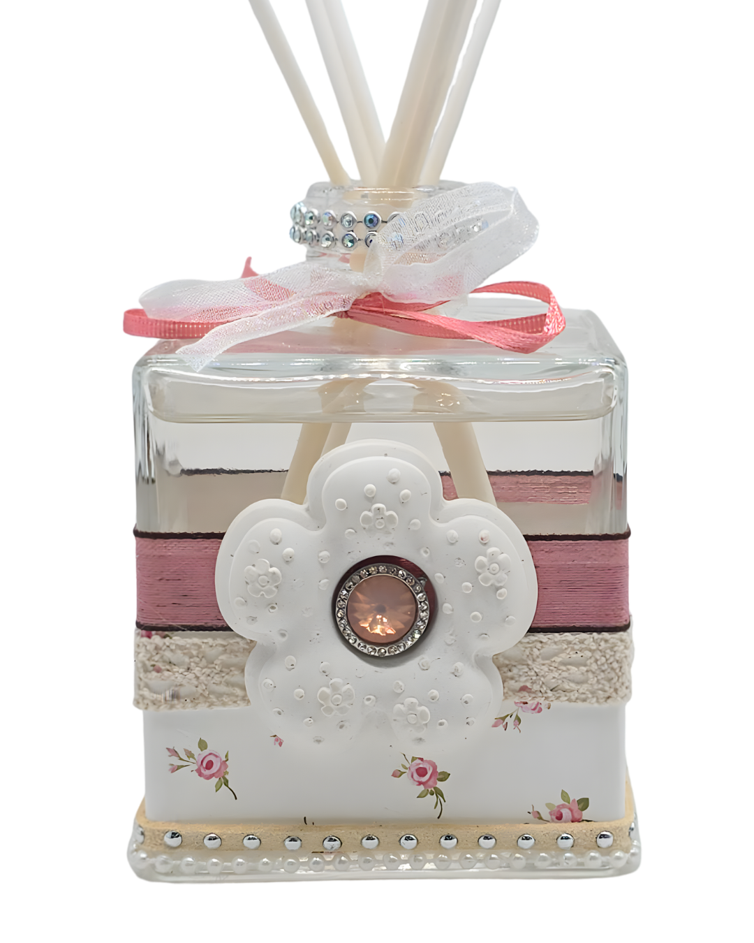 Mikado Decorativo Floral “Agatha” – Difusor Aromático 250 m