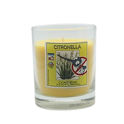 Vela vaso de citronela
