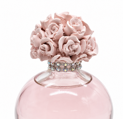 Mini Mikado Cerámico “Bouquet” 50 ml – con Flores de Cerámica