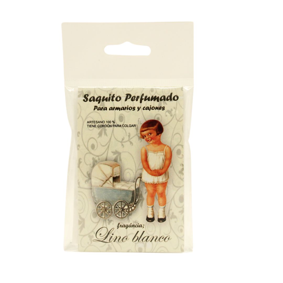 Saquito Perfumado LINO BLANCO